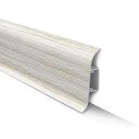 Коллекция плинтусов «КЛАССИК» 267 Клён Белый, 85 мм