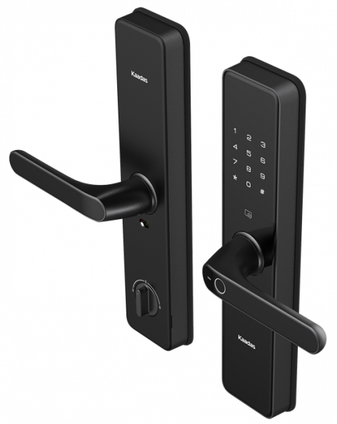 ВРЕЗНОЙ ЭЛЕКТРОННЫЙ ДВЕРНОЙ ЗАМОК KAADAS S500-5W С ОТПЕЧАТКОМ ПАЛЬЦА