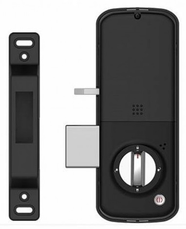 НАКЛАДНОЙ ЭЛЕКТРОННЫЙ ДВЕРНОЙ ЗАМОК С ОТПЕЧАТКОМ ПАЛЬЦА KAADAS R6-5 FINGERPRINT